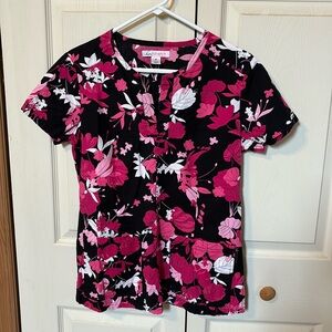 Koi Scrub Top Small